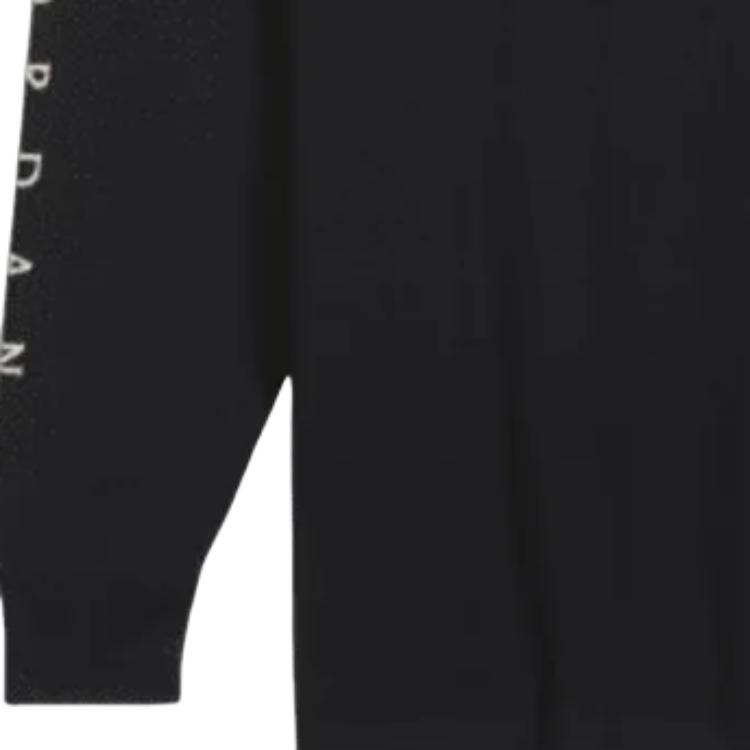 Jordan X Union MJ L/S Tee (Asia Sizing) Black/Coconut Milk Unisex Streetwear DV7342-010