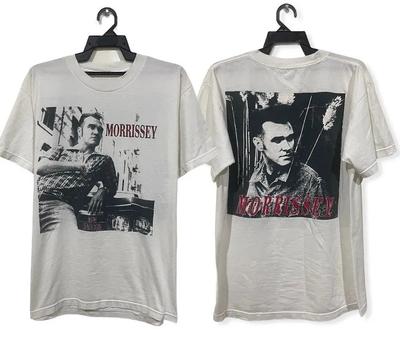 Vintage 90er Morrissey Grafik Geschenk für Fans T-Shirt, Größe S-4XL