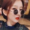 Women's 2022 Retro Korean Style Metal Round Sunglasses - Small Face, Internet Celebrity Fashion