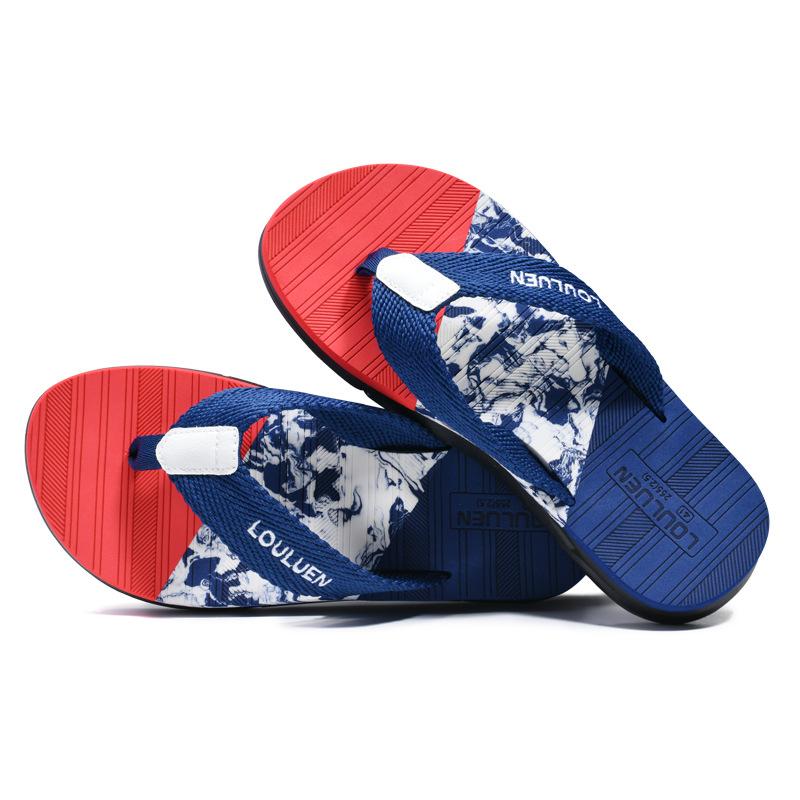 Summer new slippers men's non-slip beach shoes flip-flops wearing sandals men's cool slippers