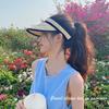 Top Chic Open Summer Uv Protection Sun Hat For Women Cotton Adjustable
