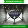 12Pack 100 LED Solar Wall Lamp With 3 Modes Security Motion Sensor Outdoor Waterproof Solar Lights for Yard Garage Deck Garden