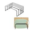Five-Layer Pot Lid Rack Iron Art Dish Holder Chopping Board Organizer  Tray