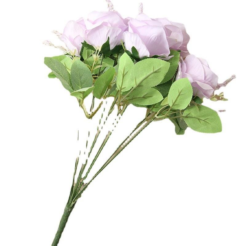 Dutchstyle 9cm Diameter Artificial Roses For Home Decoration And Event Styling