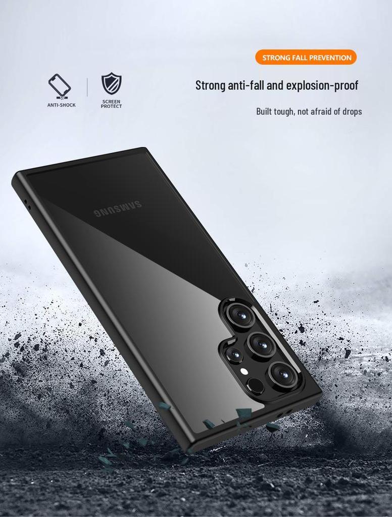 Transparent Anti-drop Protective Case for Samsung S24, S24 Pro, and S24 Ultra - New Style
