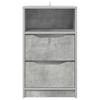 Nightstands 2 pcs Concrete Gray 40 x 30 x 67 cm Engineered Wood