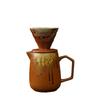 Ceramic Hand Brewed Coffee Pot Set V60 Coffee Filter, Ceramic Filter Cup Coffee Pot Hot Sale Sharing Pot