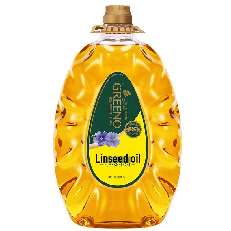 Gelin Nuoer Premium Cold Pressed Flaxseed Oil, 5L