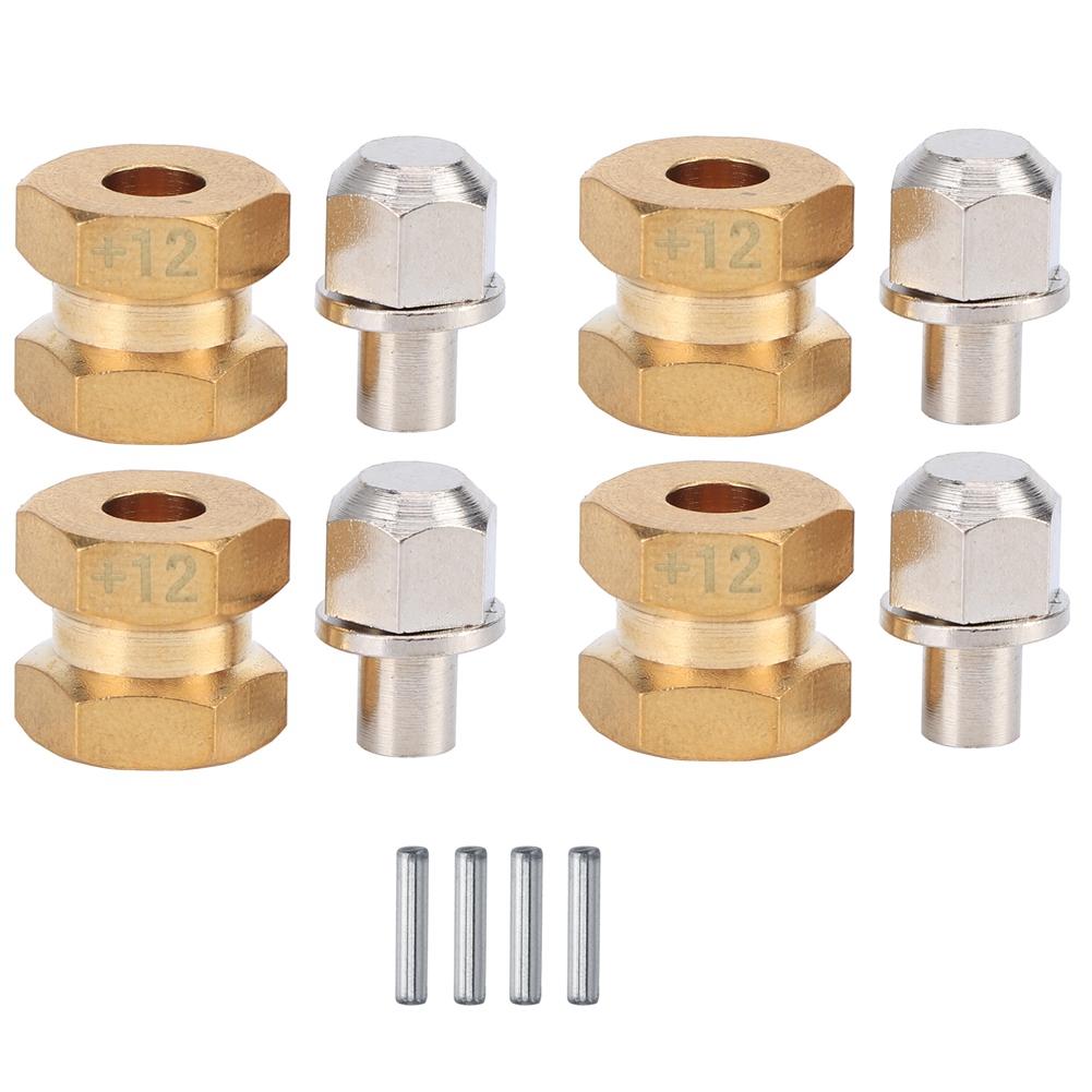 12mm 15mm 17mm Brass Combiner Accessory for SCX10 90046 90047 1 10 RC Crawler Car12mm