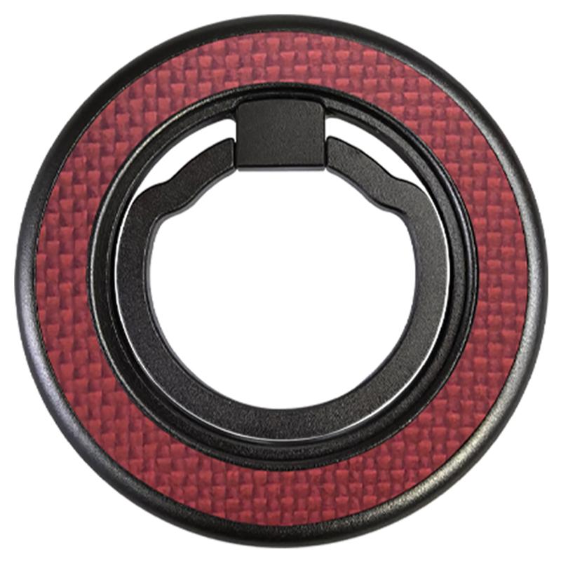 Aramid Fiber Magnetic Kickstand for Cell Phone Finger Ring Grip Holder
