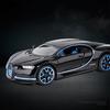 1/32 Bugatti Chiron Alloy Sport Car Toy Models Diecast Metal Miniature Vehicles With Sound Light Pull Back Collectible Toys Cars