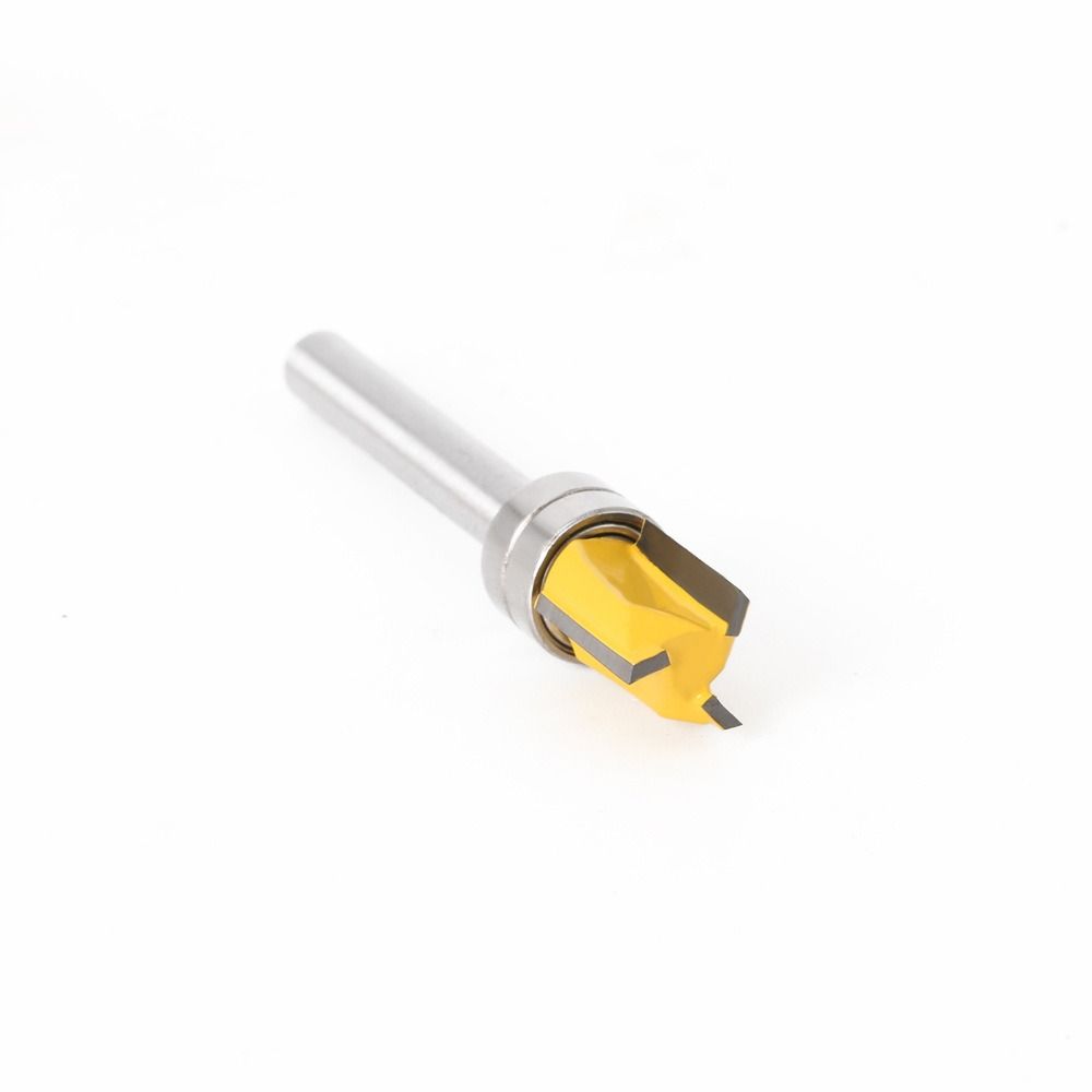 Straight Tooth 6mm Shank Woodworking Tool Milling Cutter Router Bits Slotting Cutter Drill Bit