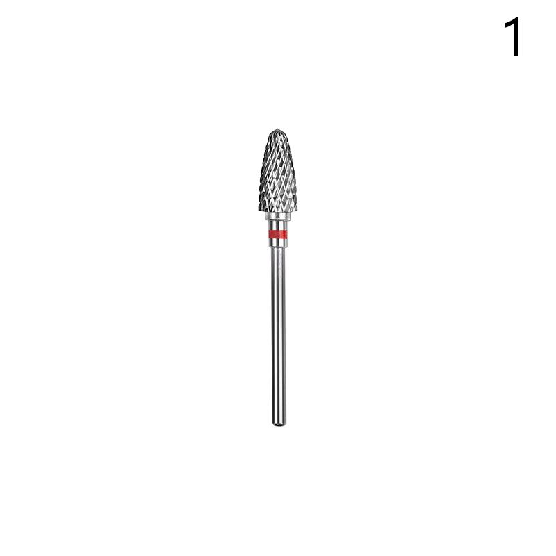 1Pcs Tungsten Steel Nail Drill Bits For Electric Drill Manicure Pedicure Tools Nail Polishing Machine Accessories Equipment