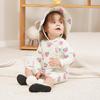 Kids' Cute Quick-Dry One-Piece Swimsuit: Long Sleeve, Sun Protection for Boys, Girls, Infants & Toddlers