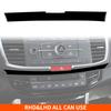 For Honda Accord 2014-2017 Piano Black Stickers Central Radio AC CD Selector Door Panel Car Accessories Interior Decorative