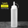 ZISIZ Plastic Squeeze Condiment Bottle