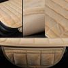 Car Seat Cushion Non-Slip Rubber Premium Comfort Memory Wadding Vehicles Office Chair Home Pad Seat Cover With Storage Pouch