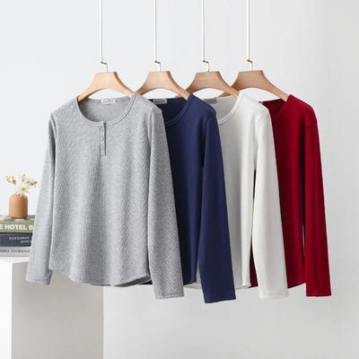 Pullovers Tops Women Long Sleeves Autumn Winter Blouse Oversized Round Neck Loose Long Sleeve Shirt Slim Pullover Tops