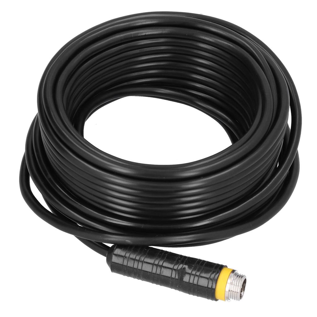 32.8ft 4Pin Video Extension Cable with Waterproof Shielded for CCTV Rearview Camera Truck Trailer Trailer Bus