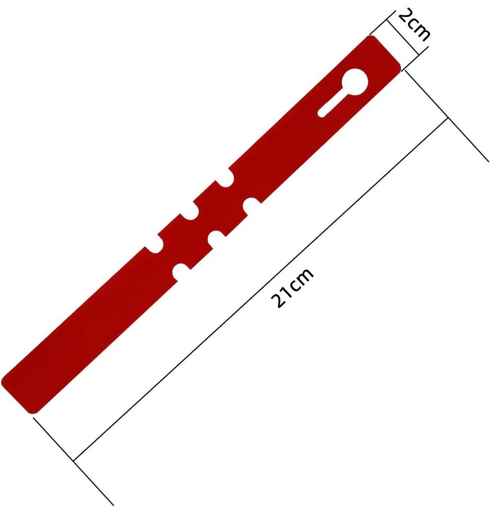 Hepatton Garden Bonsai Plant Labels for Potted 6 Pack of 600 Labels, Tags, Succulents, Flowers, Plants, Gardening, Signs, Colors,