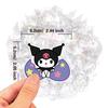 50 Kuromi Stickers: Fun, Waterproof PVC Graffiti Designs for Kids, Cars, and More!