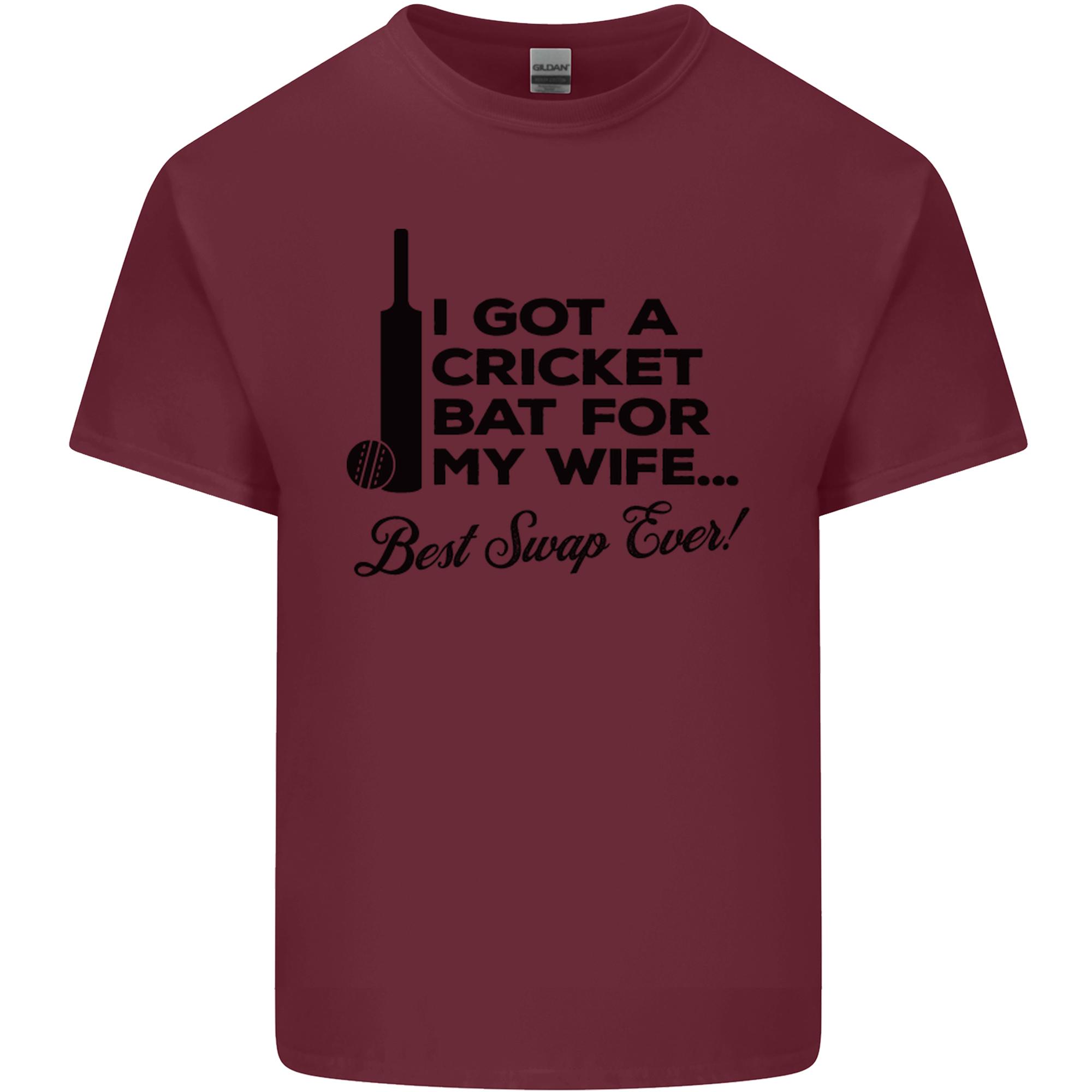 A Cricket Bat for My Wife Best Swap Ever Unisexs Light Cotton TShirt S