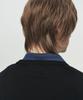 Hoite Niel Cotton V-Neck Knit (Black)