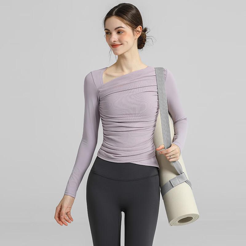 Women s Slim-Fit Professional Yoga & Running Top L