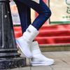 Fashion Snow Boots Woman Winter Shoes Comfortable Fleece Warm Mid Boots Female Waterproof Non-slip Winter Platform Botas Ladies Footwear