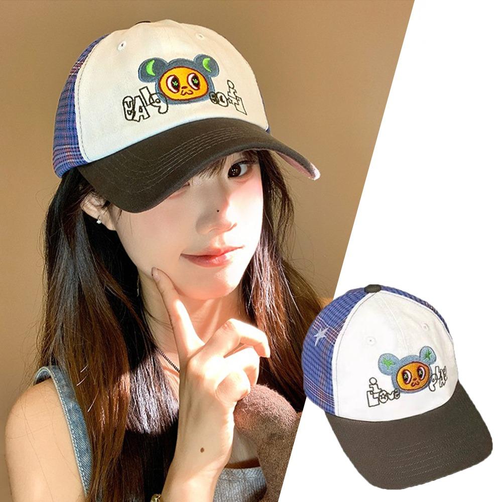 

Cute Baseball Hat Mouse Snapback Cap Trendy Peaked Caps Outdoor бежевый