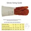 [STEERSOTUFF] Weldas Premium High-Heat Welding Gloves, COMFOflex® and Wool Lining, Heavy-Duty Leather Cuff, One-Finger Mitten, 10-2900XL-MIT, Coffee B