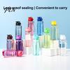 Portable Water Bottle for Hiking Sports Bottle, with Flip Lid, 550ml Capacity Leak-Proof PC Container Cup, Outdoor Fitness Gym And Large