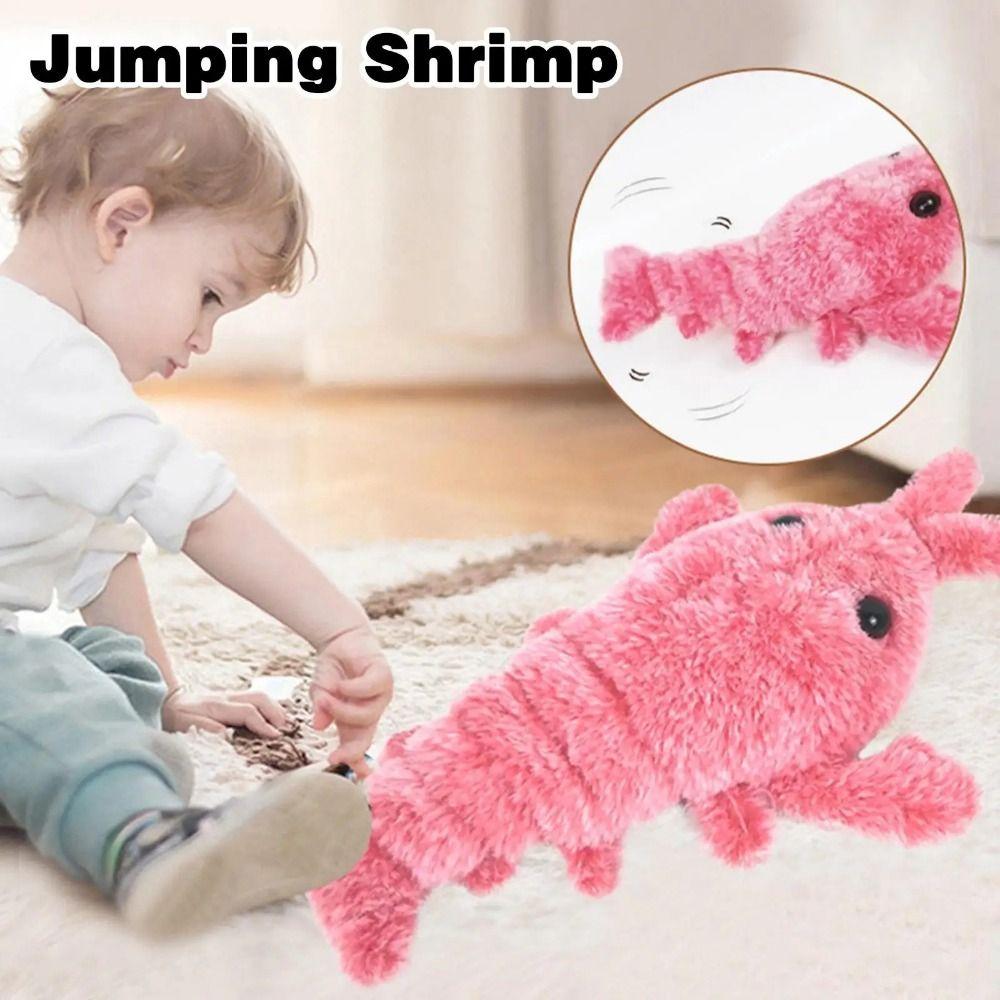 Dancing Moving Lobster Cats Toy Simulation Jumping Shrimp Dogs Interactive Toys  Small Dogs
