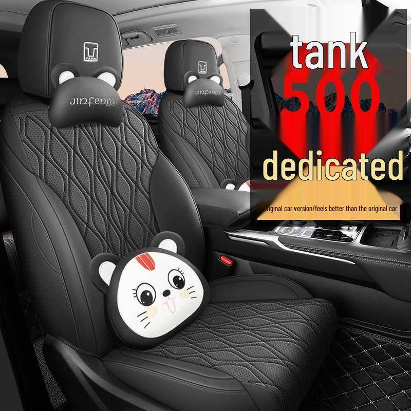 Tank 500 hi4t Hybrid Full Coverage Seat Covers: Four Seasons Interior and Cushion Protection