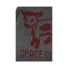 Ialtial Space Cow Cowichan Knit Jacket Gray