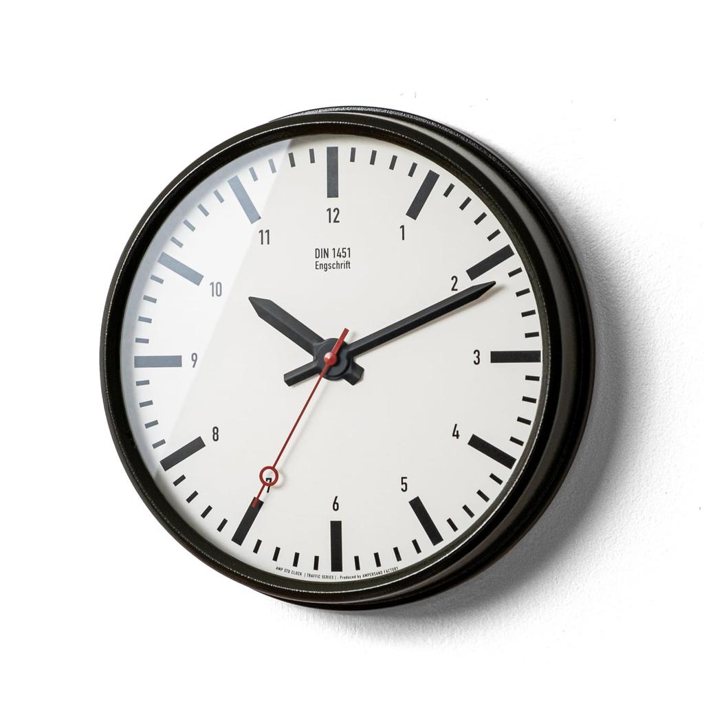 El Commune Wall Clock TRAFFIC SERIES DIN AMP-C062