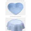 Tableware Bowl Heart Shape Lightweight Seasoning Bowl Food Sauce Dish Appetizer Plates For Kitchen Tools Kitchen Accessories