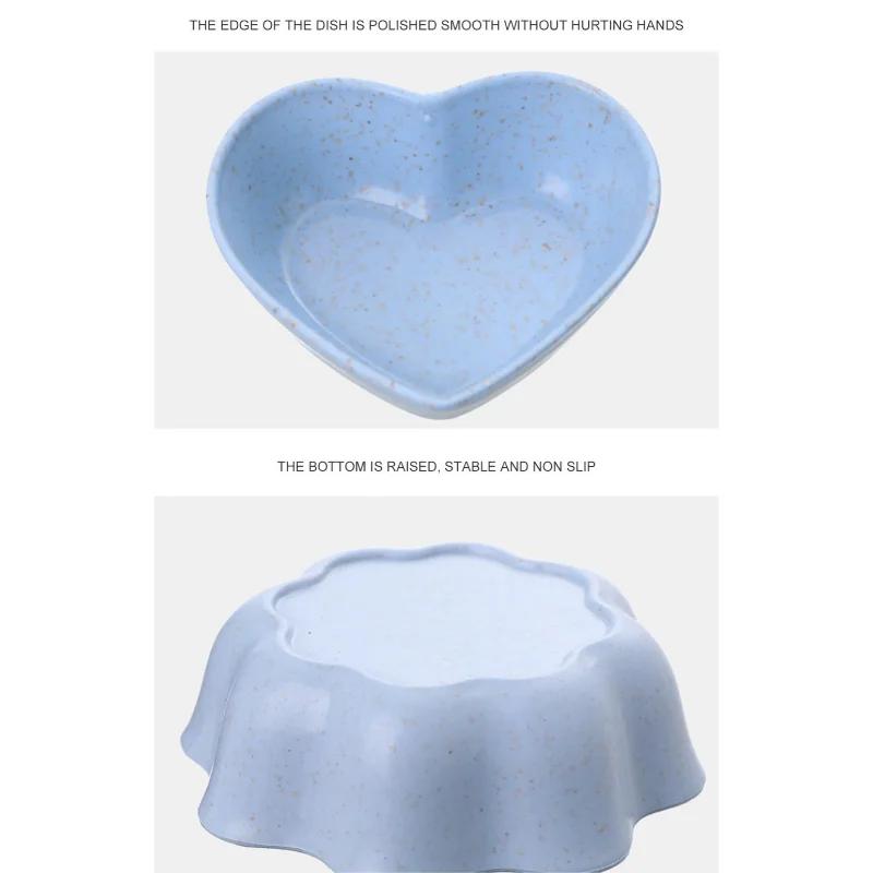Tableware Bowl Heart Shape Lightweight Seasoning Bowl Food Sauce Dish Appetizer Plates For Kitchen Tools Kitchen Accessories