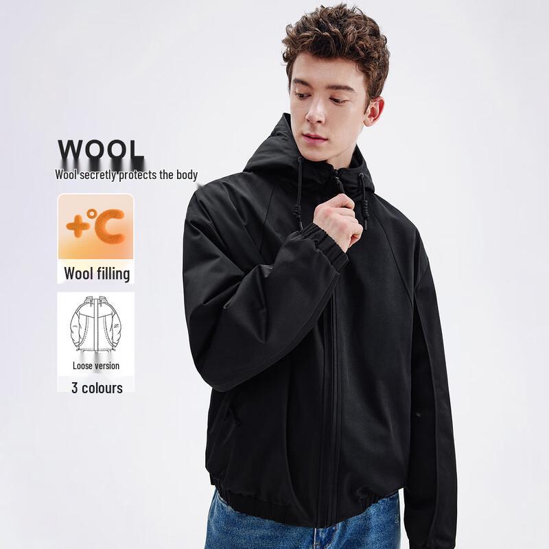 Navigare Unisex Hooded Warm Casual Jacket