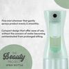2025 Spray Bottle Mister for Hair - Continuous Mister, Fine Water Mist, Trusted by Professional Salons & Barbers, 10.1oz - Clear Bottle (Sage)