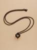 Trendy European-American Cube Necklace Sweater Chain