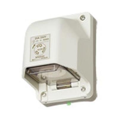 WK6520 Grounded 2P20A Hook Rainproof Outlet for Exposed and Recessed Use