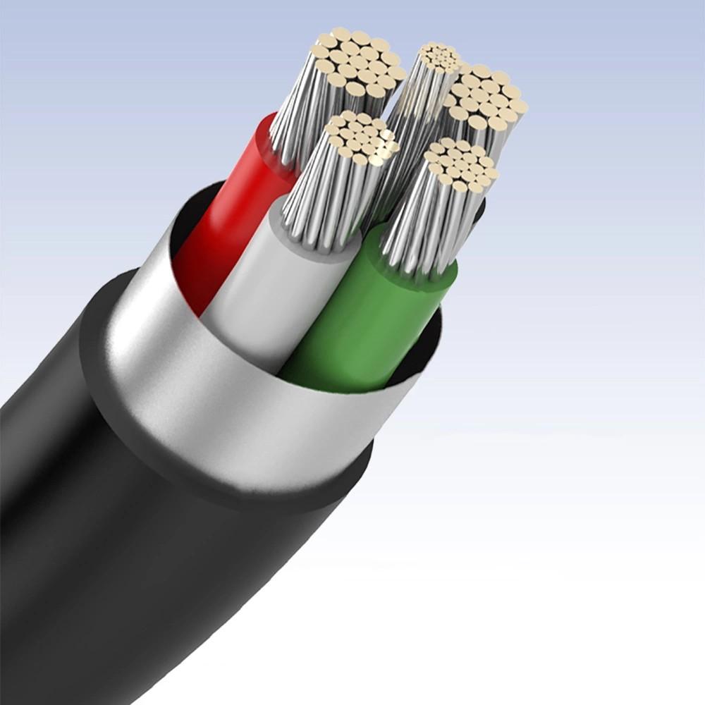 Ugreen 5-pin Gold-plated USB - Mini USB Cable 0.25m Black (US132)
