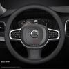 Car Leather Steering Wheel Cover for Volvo XC90 S90 XC60 V90 V60 B4 B5 B6 T4 T5 T6 T8 D4 D5 2012 -2025 Auto Accessories