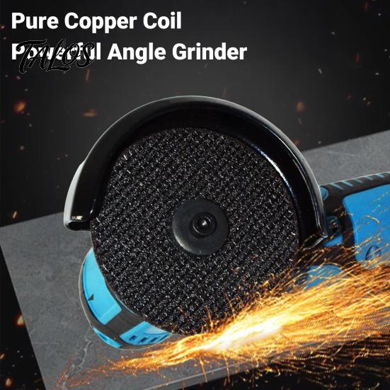 Car Beauty Polishing Tool Cordless Mini Angle Grinder with High Power Lithium Battery for Metal Wood Plastic, Electric Handheld Set Cutting