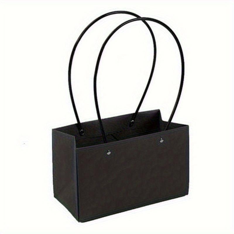 1PCS Flower Paper Boxes Bucket Florist Gift 22x11x10cm Home Decoration Party Birthday Decor Supplies Paper Bags for Gifts