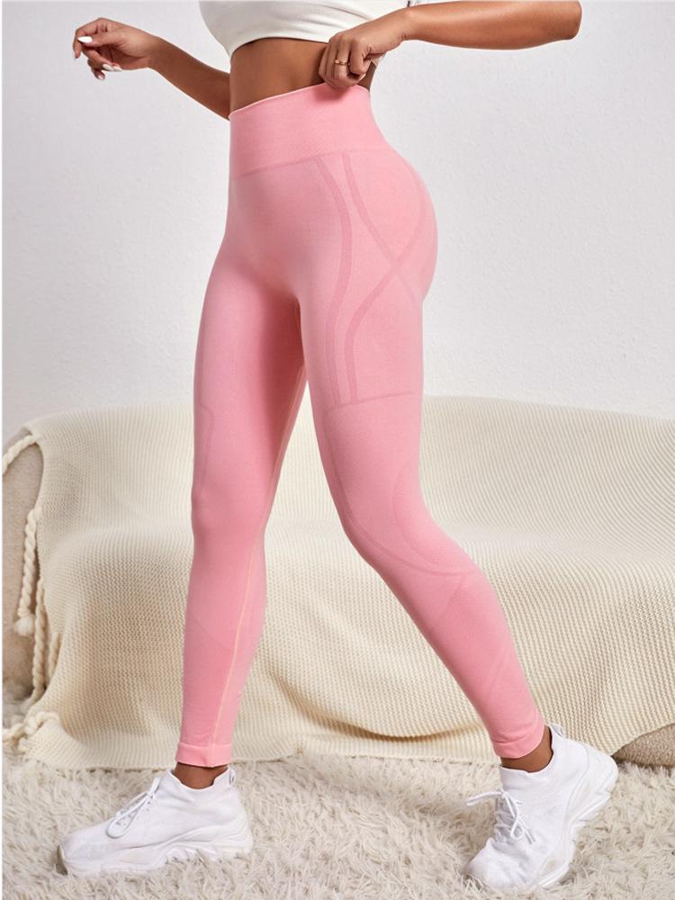High-Waist Women's Yoga Pants: Sculpting, Quick-Dry, Moisture-Wicking, Nude Feel, Tight-Fit, Abdomen Control