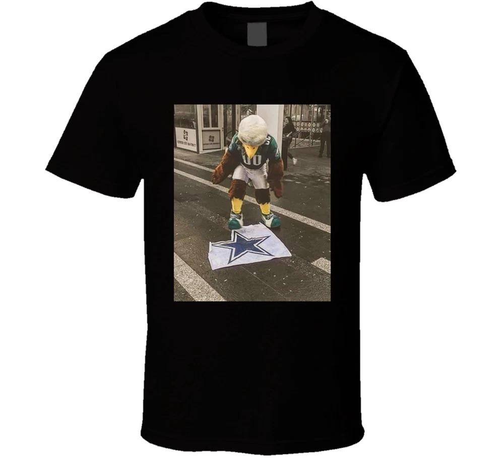Philadelphia Mascot Stomping On Dallas Football Fan T Shirt S