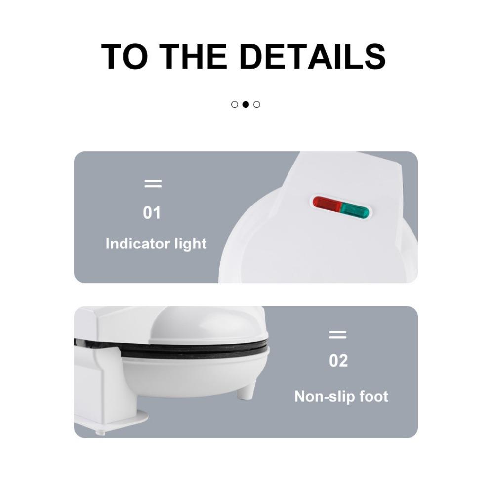 Stroj na snídani Stroj na výrobu koblih Černý Stroj na výrobu koblih se 7 otvory Kulatý Stroj na dort Stroj na dort Stroj na chléb