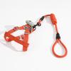 Dog traction rope anti-break-free burst out special adjustable chest and back lanyard bright silk, chest and back traction round rope
